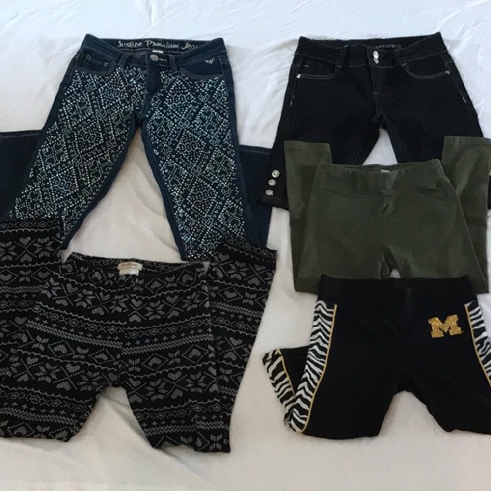 Girls Size 8 Pants Bundle!